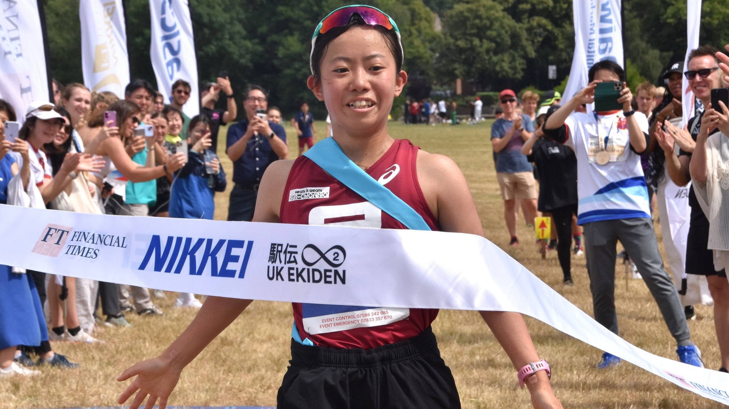 UK's 2nd ekiden relay race ends in victory for Japan's